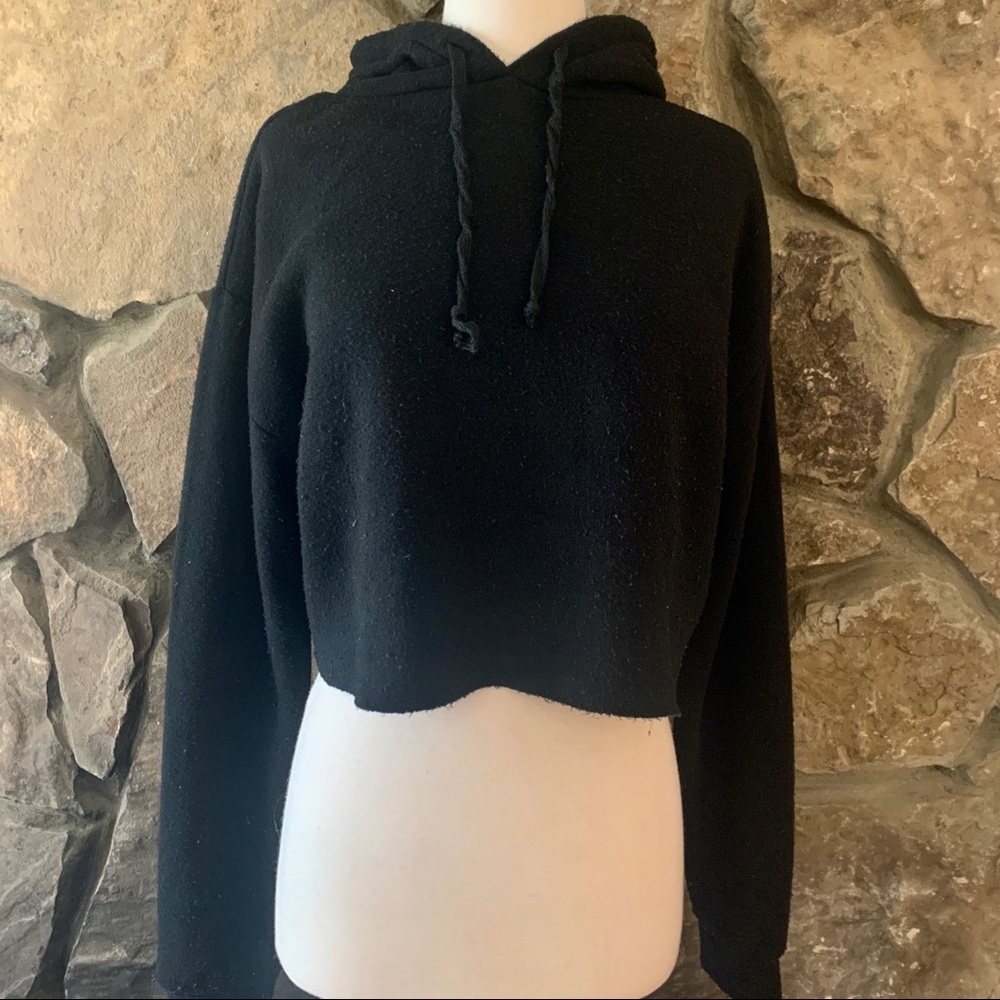 Warm and Cozy Crop-top Hoodie